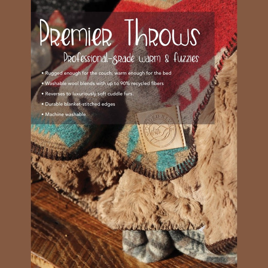 Premier Painted Desert Throw Retreat Home Furniture