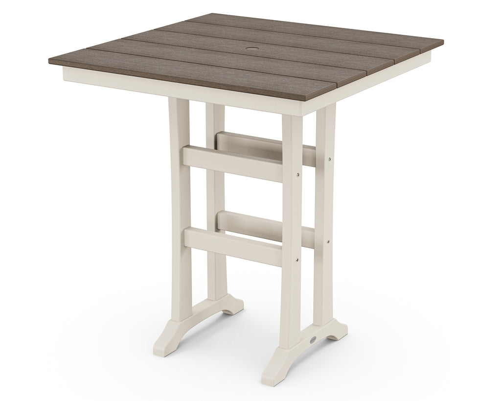 Farmhouse Trestle 37" Bar Table | Select Accents Retreat Home Furniture