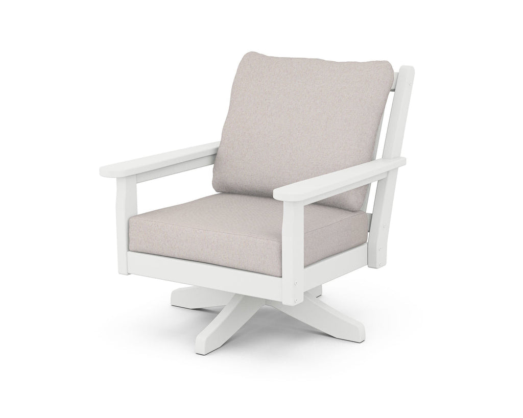 Chippendale Deep Seating Swivel Chair Retreat Home Furniture