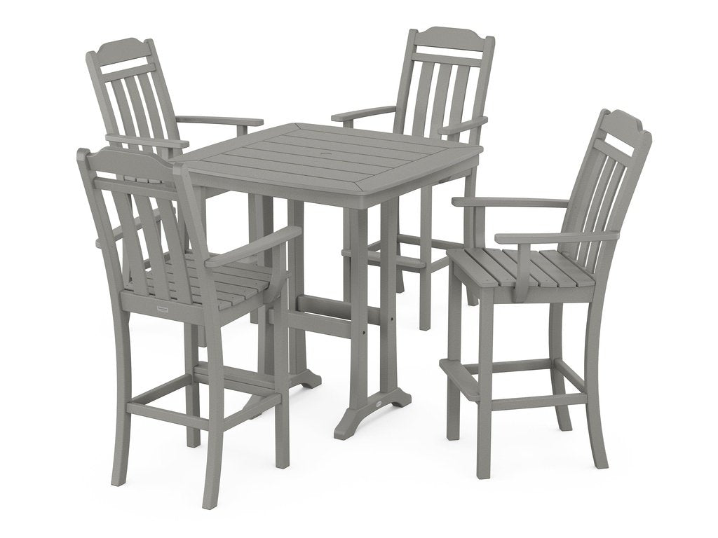 Country Living 5-Piece Bar Set with Trestle Legs Photo