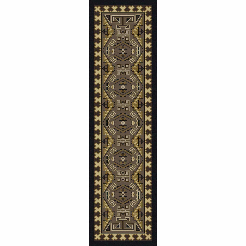 Comfy Trader - Sand-CabinRugs Southwestern Rugs Wildlife Rugs Lodge Rugs Aztec RugsSouthwest Rugs