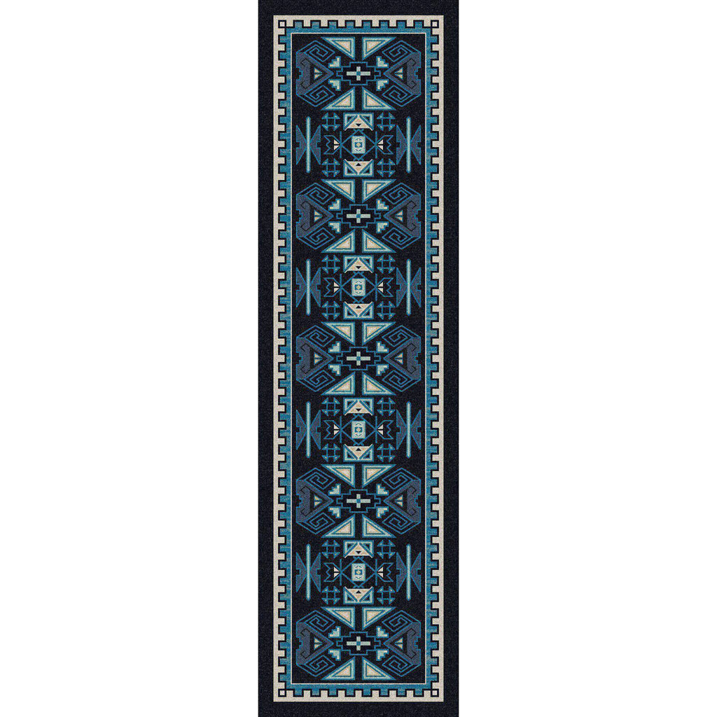Desert Rams OKA - Contemporary-CabinRugs Southwestern Rugs Wildlife Rugs Lodge Rugs Aztec RugsSouthwest Rugs