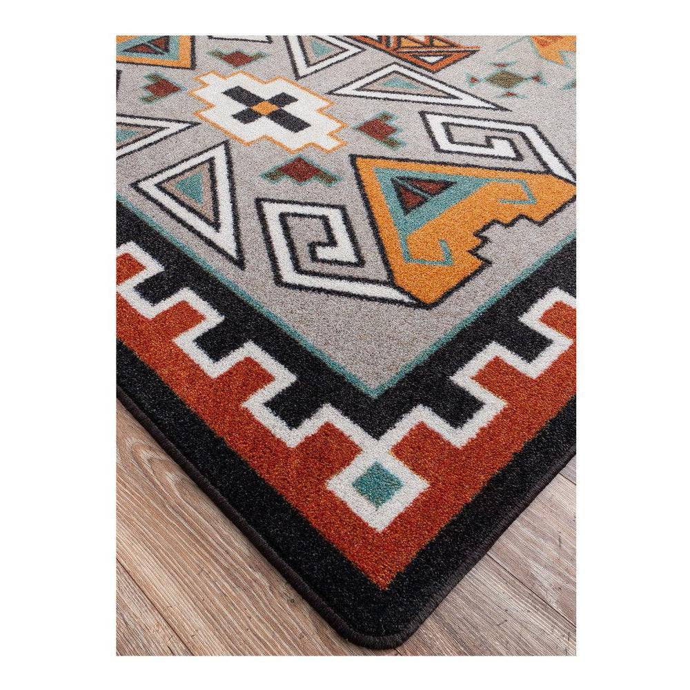 Oka Rust Rug American Dakota Rugs – Desert Rams OKA - Rust