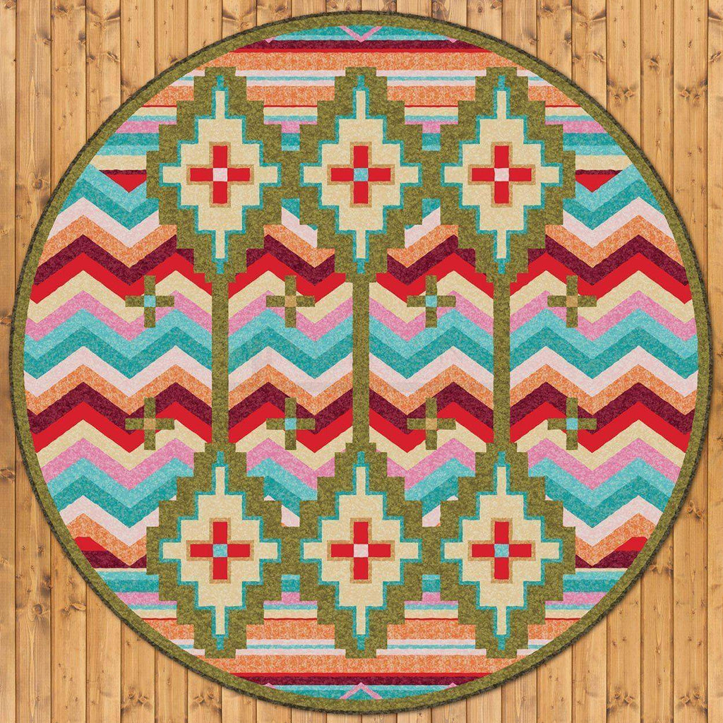 Desierto - Bright-CabinRugs Southwestern Rugs Wildlife Rugs Lodge Rugs Aztec RugsSouthwest Rugs