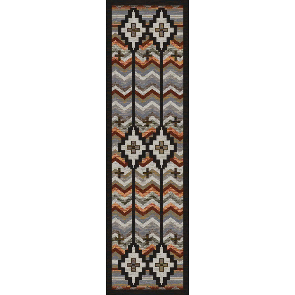 Desierto - Harvest-CabinRugs Southwestern Rugs Wildlife Rugs Lodge Rugs Aztec RugsSouthwest Rugs