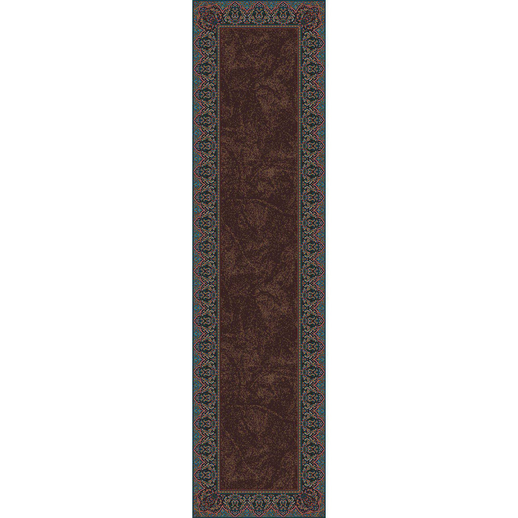 Fine Sand - Dark Chocolate-CabinRugs Southwestern Rugs Wildlife Rugs Lodge Rugs Aztec RugsSouthwest Rugs
