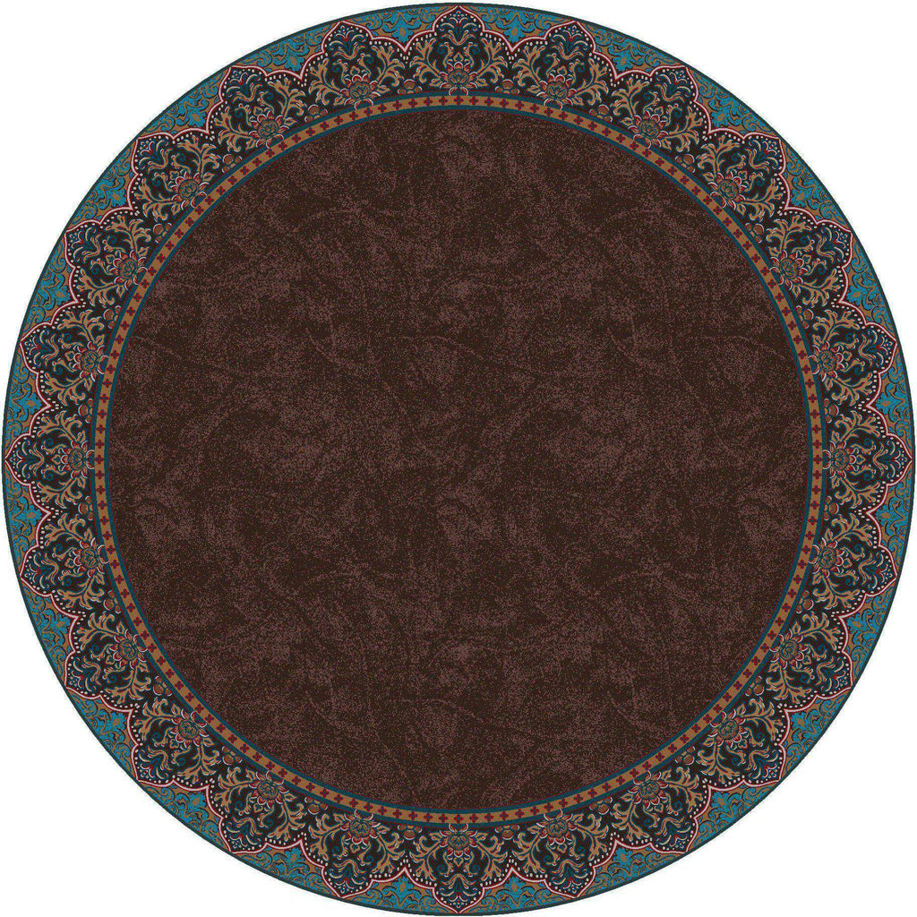 Fine Sand - Dark Chocolate-CabinRugs Southwestern Rugs Wildlife Rugs Lodge Rugs Aztec RugsSouthwest Rugs