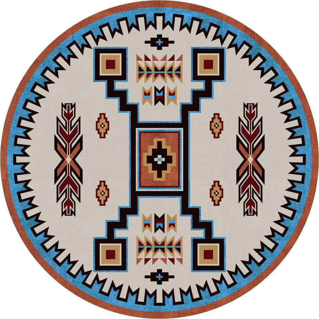 Old Timer - Rust-CabinRugs Southwestern Rugs Wildlife Rugs Lodge Rugs Aztec RugsSouthwest Rugs