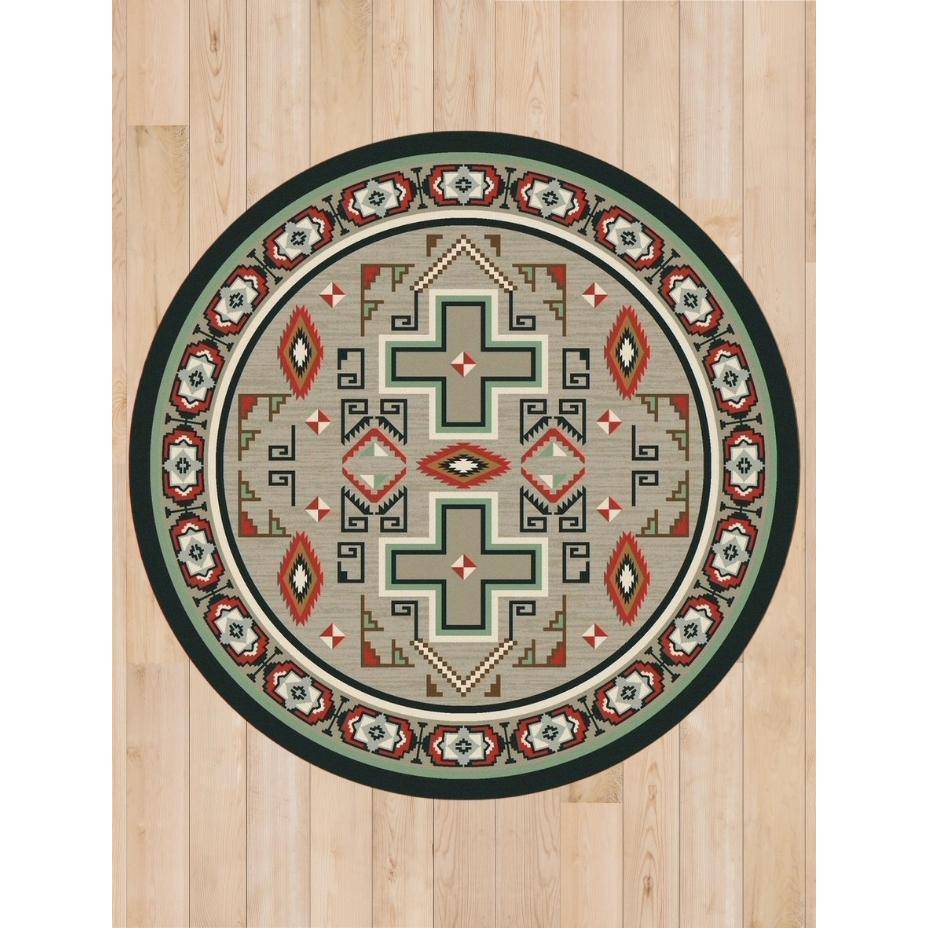 Rain Dance-CabinRugs Southwestern Rugs Wildlife Rugs Lodge Rugs Aztec RugsSouthwest Rugs