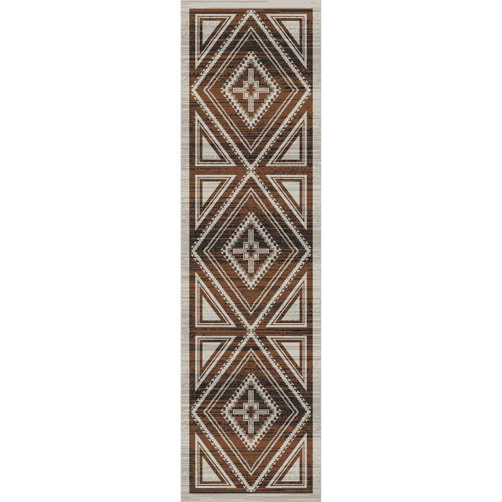 Rim Shot - Earthen-CabinRugs Southwestern Rugs Wildlife Rugs Lodge Rugs Aztec RugsSouthwest Rugs