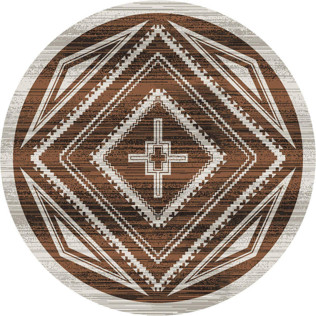 Rim Shot - Earthen-CabinRugs Southwestern Rugs Wildlife Rugs Lodge Rugs Aztec RugsSouthwest Rugs