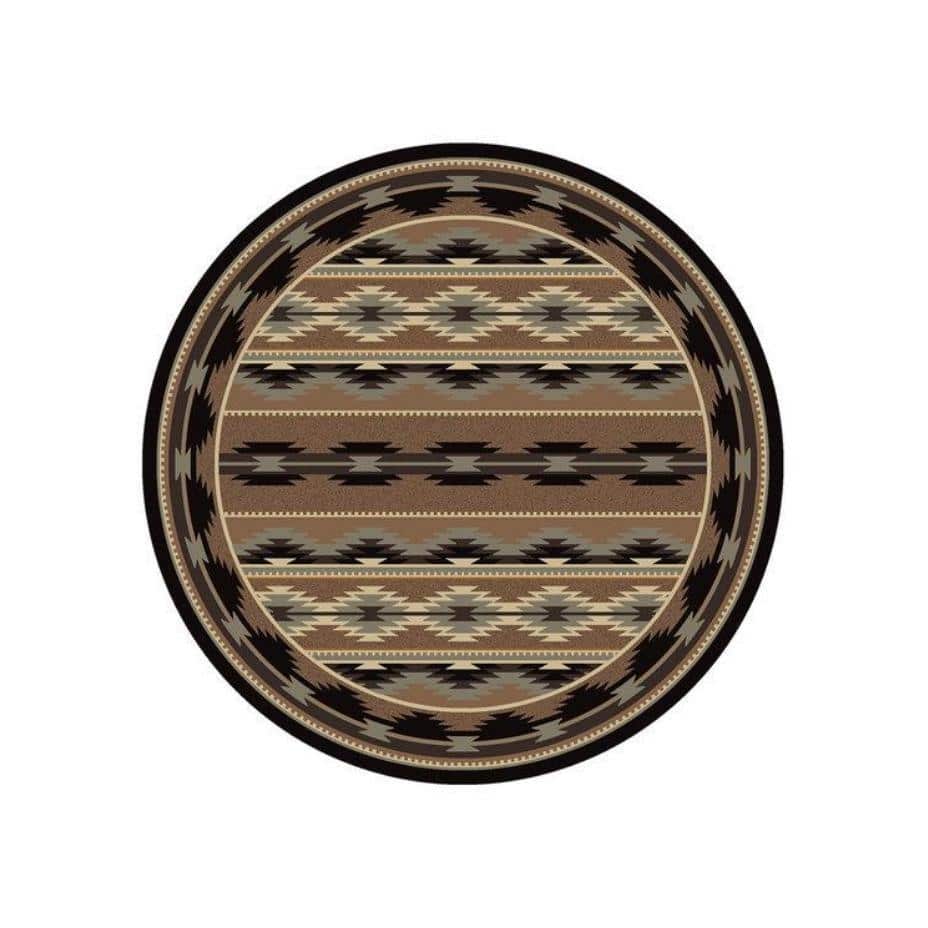 Southwest Medicine - Light-CabinRugs Southwestern Rugs Wildlife Rugs Lodge Rugs Aztec RugsSouthwest Rugs