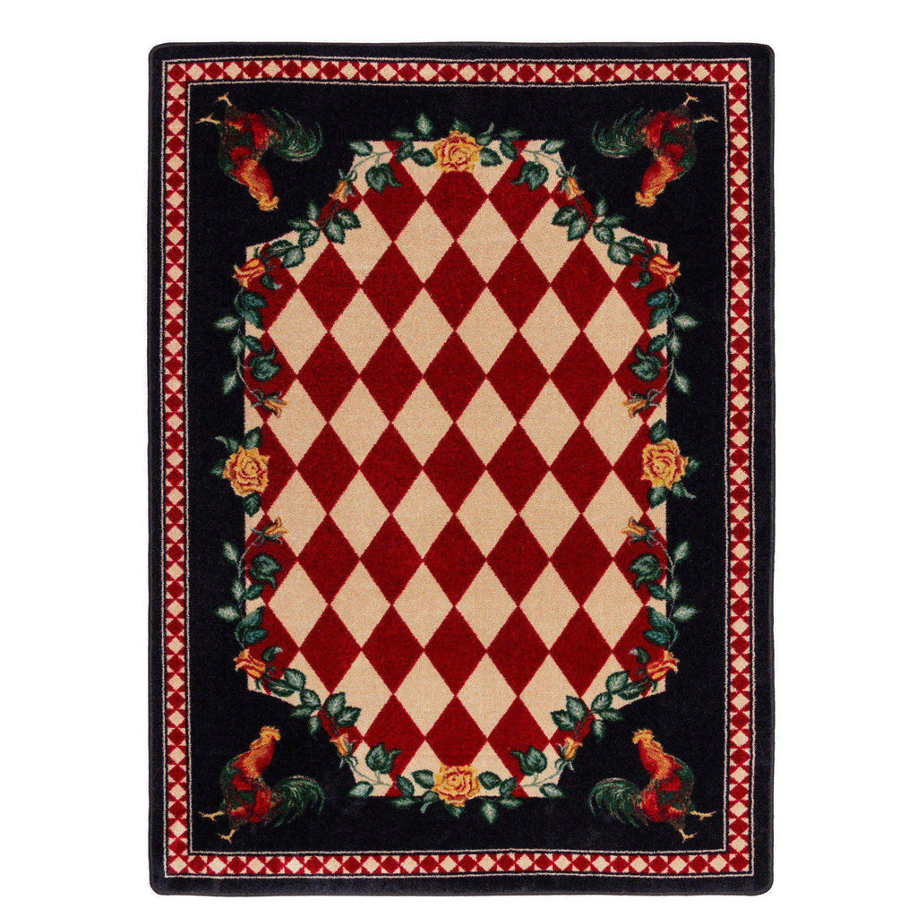 Southwestern Farm - Natural-CabinRugs Southwestern Rugs Wildlife Rugs Lodge Rugs Aztec RugsSouthwest Rugs