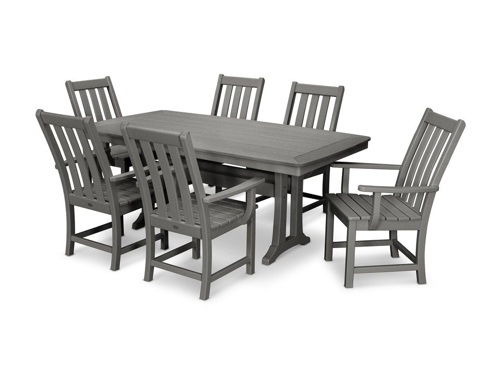 Vineyard 7-Piece Arm Chair Dining Set Photo