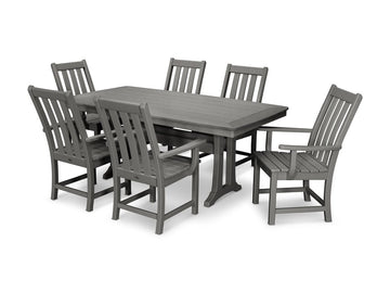 Vineyard 7-Piece Arm Chair Dining Set Photo