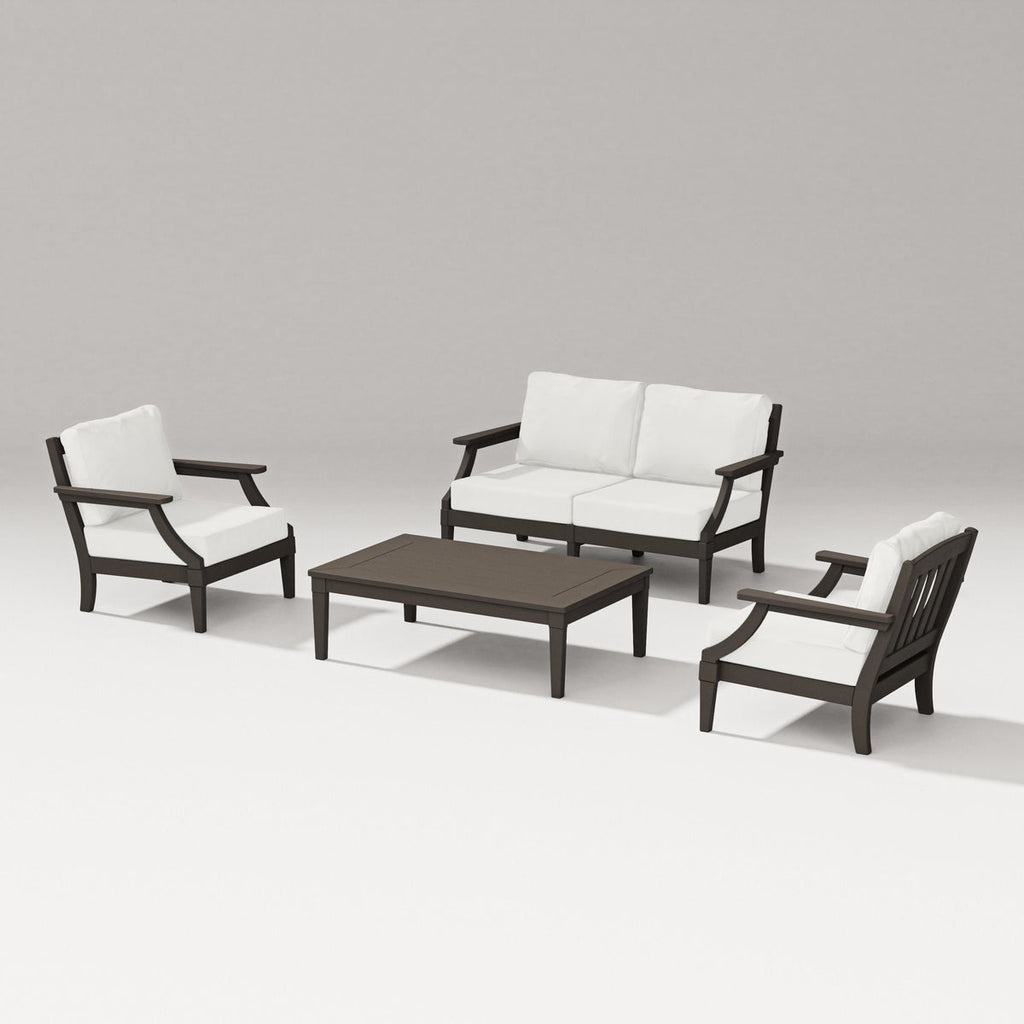 Estate Lounge 4-Piece Loveseat Set Retreat Home Furniture