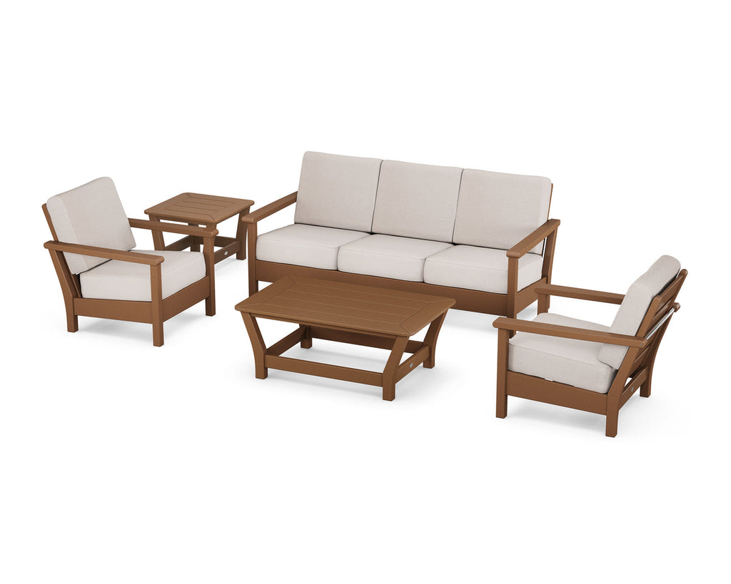Harbour 5-Piece Deep Seating Set Retreat Home Furniture