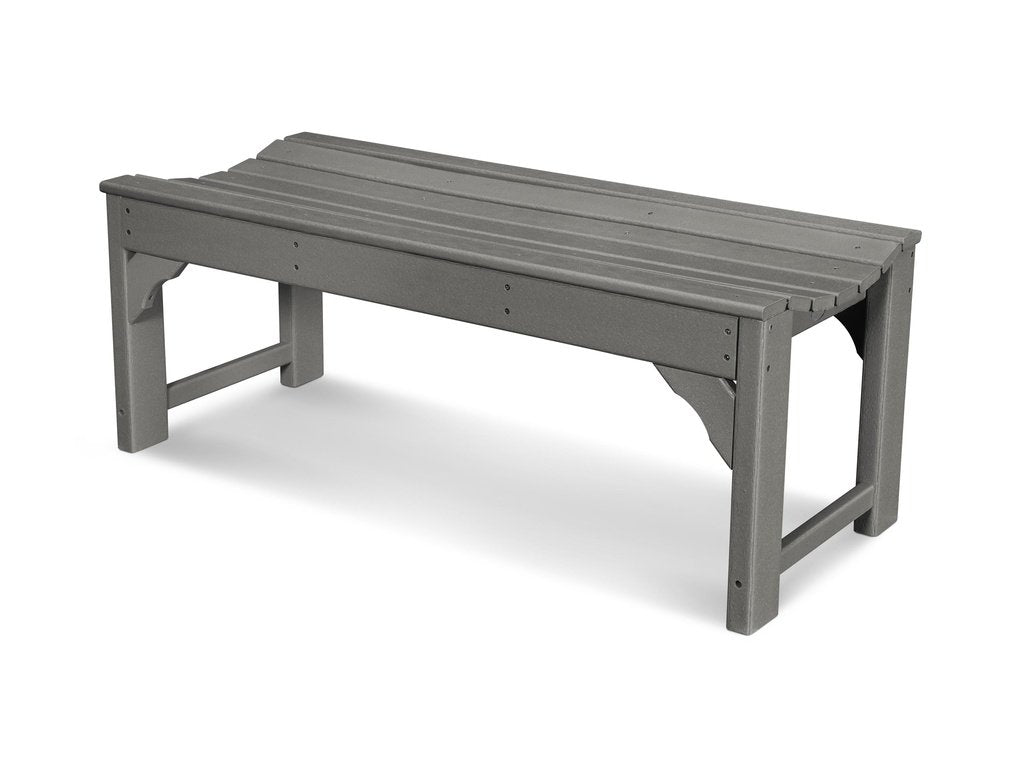 Traditional Garden 48" Backless Bench Photo