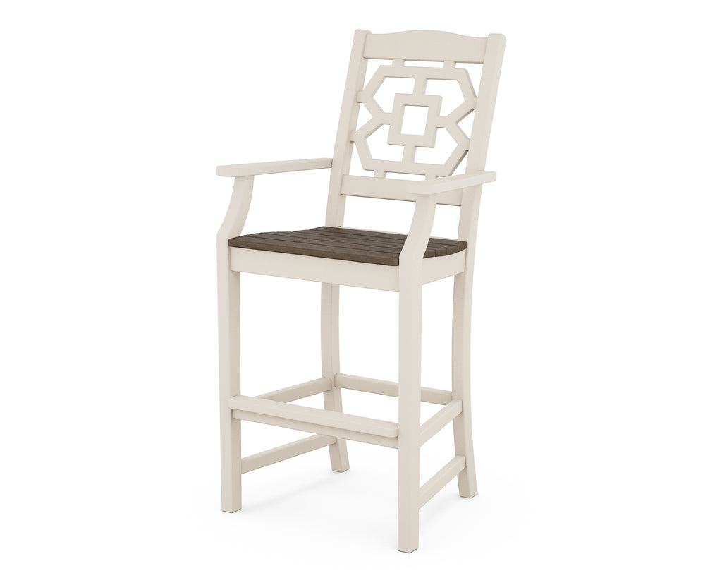 Chinoiserie Bar Arm Chair | Select Accents Retreat Home Furniture