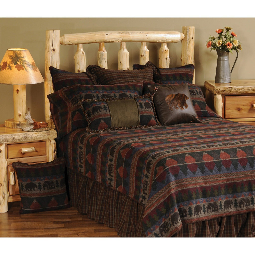 Cabin Bear Bedspread