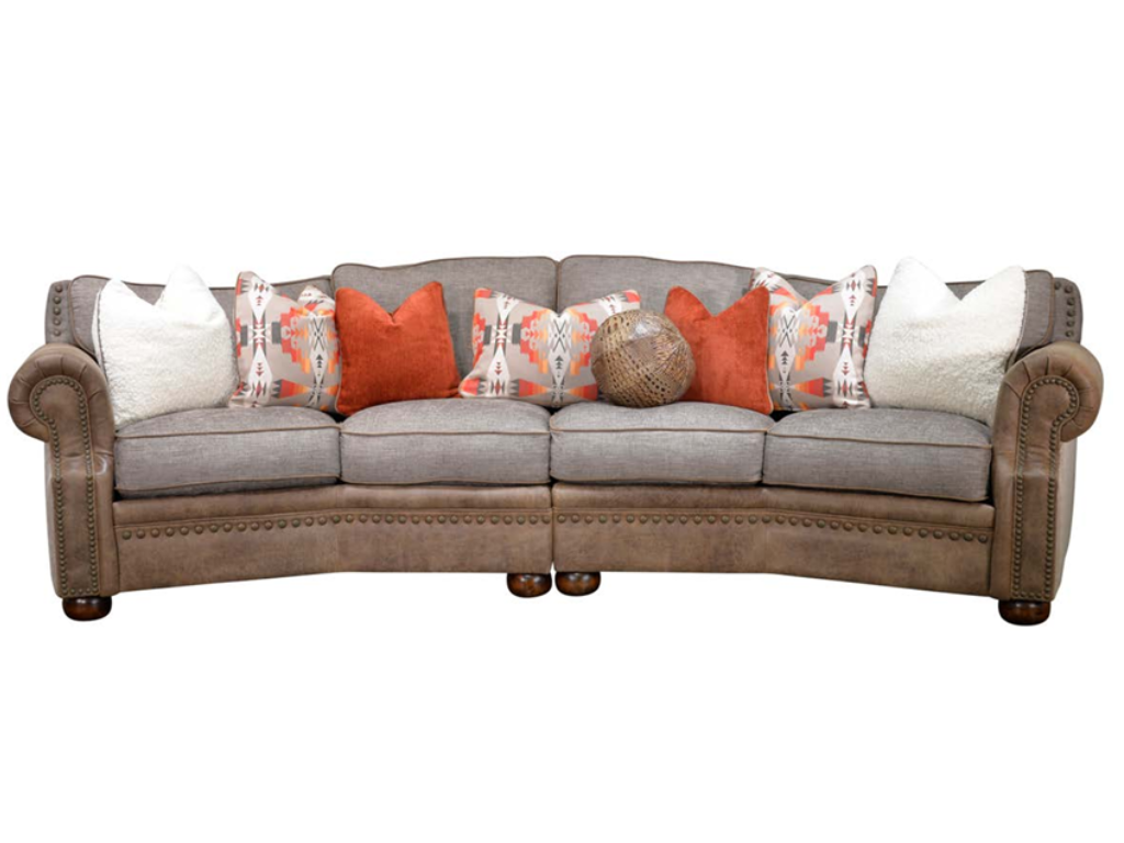 Omnia Leather Sofas – Cartwright Conversation Sofa | Hawk