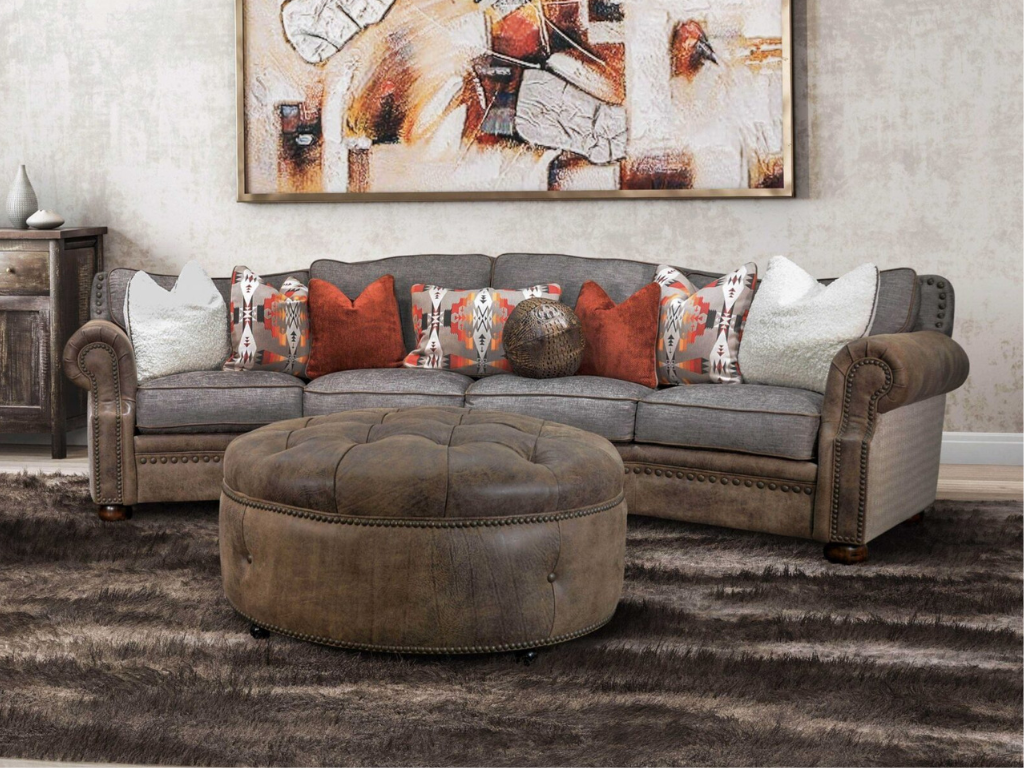 Omnia Leather Sofas – Cartwright Conversation Sofa | Hawk