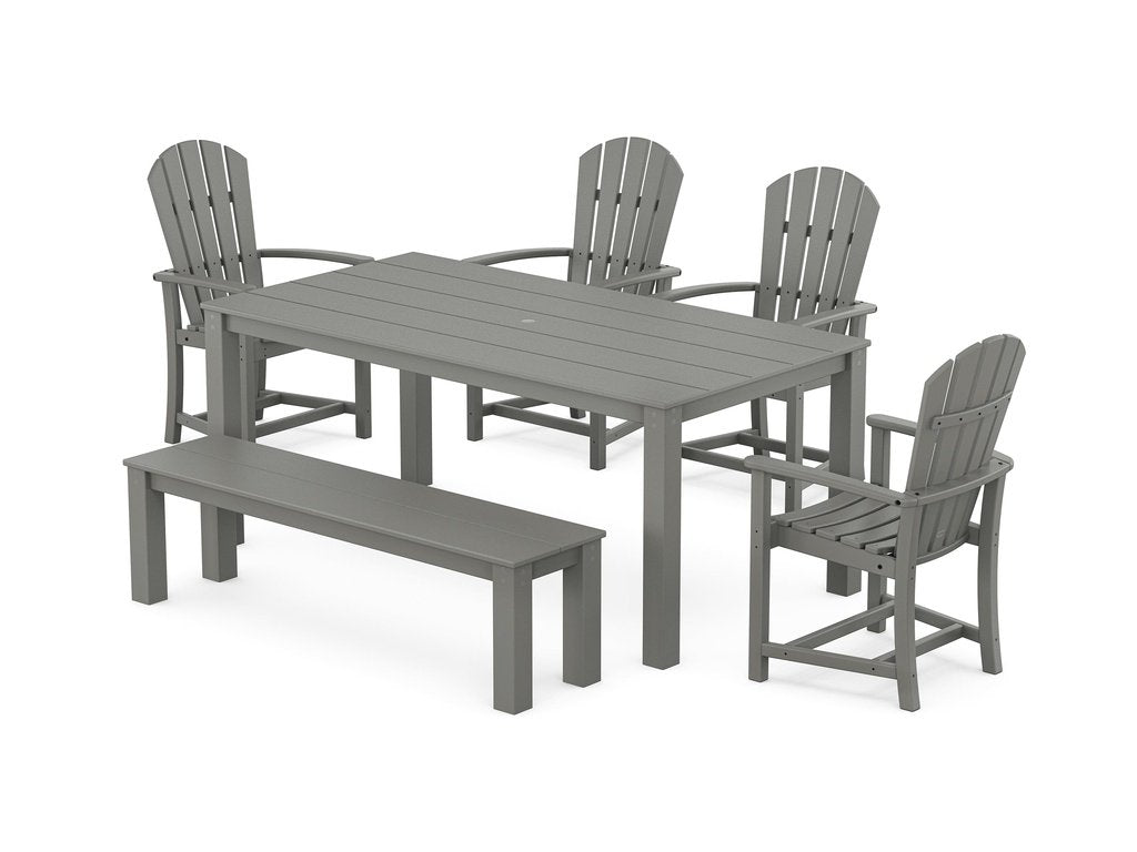 Palm Coast 6-Piece Parsons Dining Set with Bench Photo