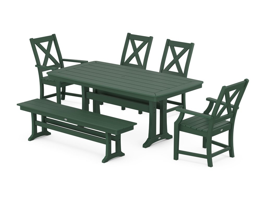 Braxton 6-Piece Dining Set with Trestle Legs Photo