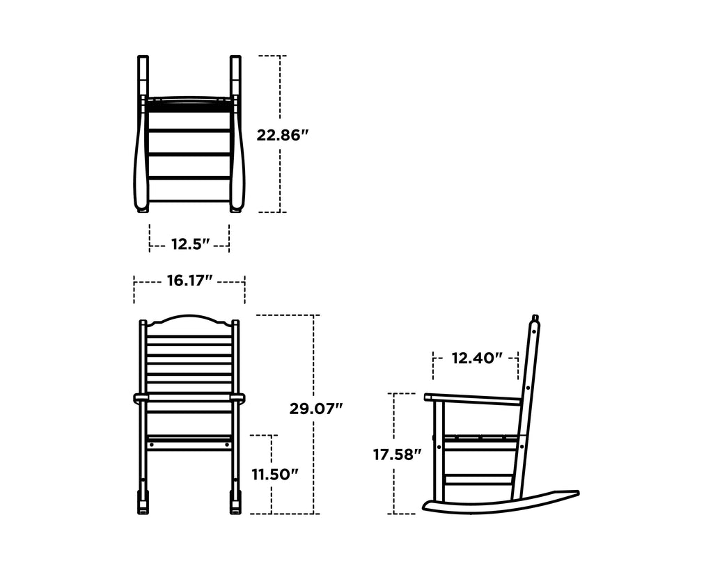 Savannah Kids Rocking Chair Retreat Home Furniture