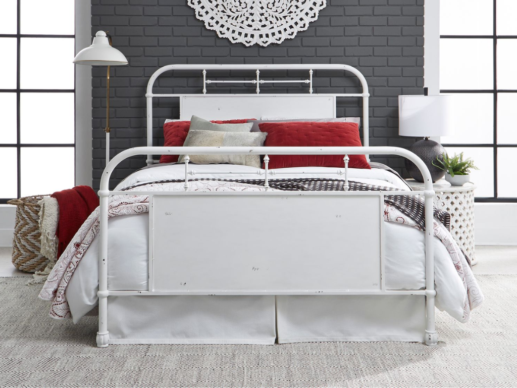 Vintage Series Metal Bed - Retreat Home Furniture