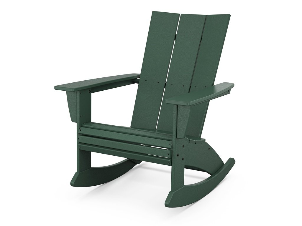 Modern Curveback Adirondack Rocking Chair Photo