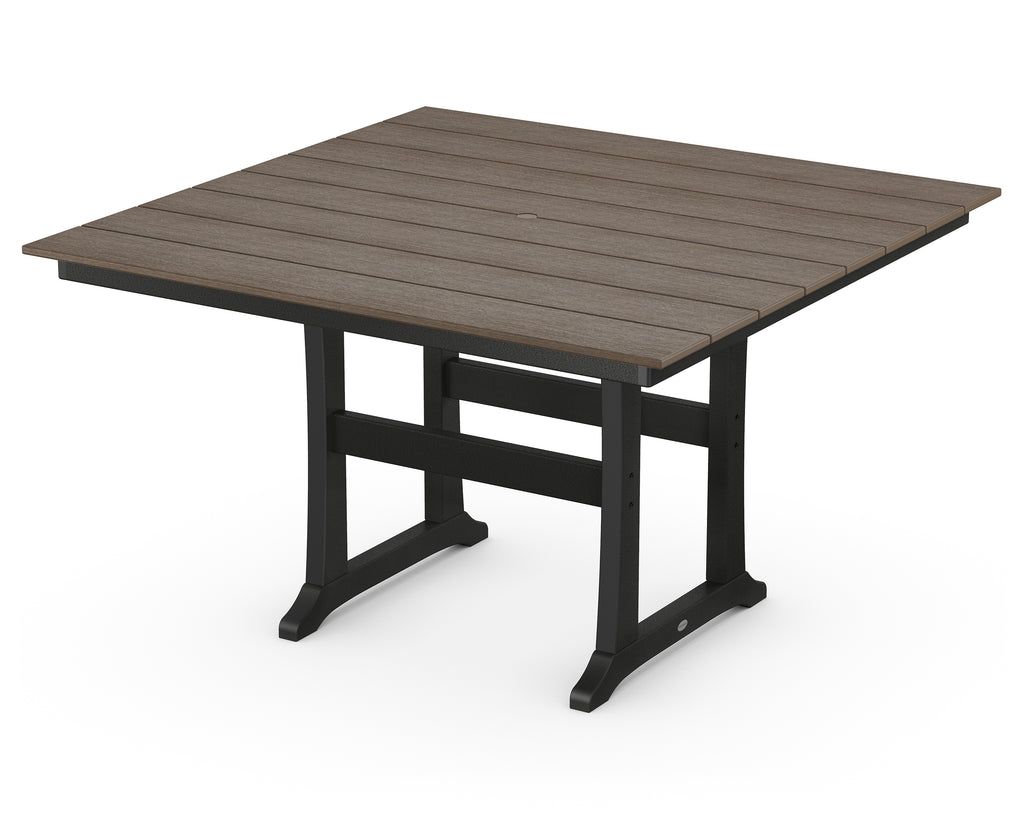 Farmhouse Trestle 59" Counter Table | Select Accents Retreat Home Furniture