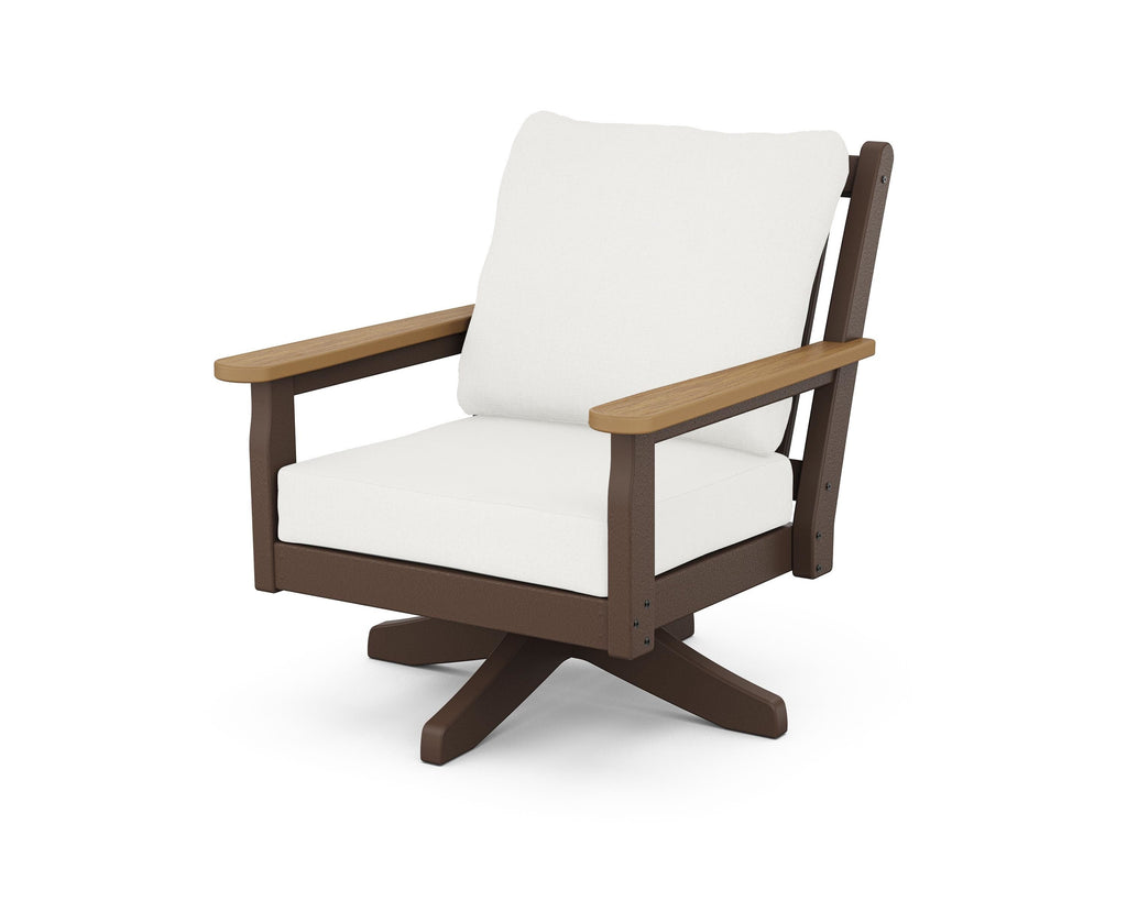 Chippendale Deep Seating Swivel Chair | Select Accents Retreat Home Furniture