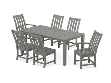 Vineyard 7-Piece Parsons Dining Set Photo