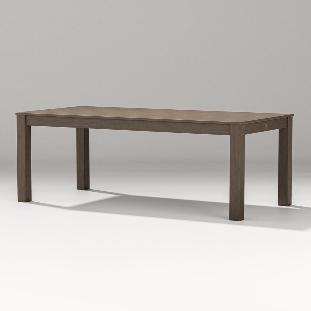 84" Designer Series Parsons Dining Table | Natural Finish Retreat Home Furniture