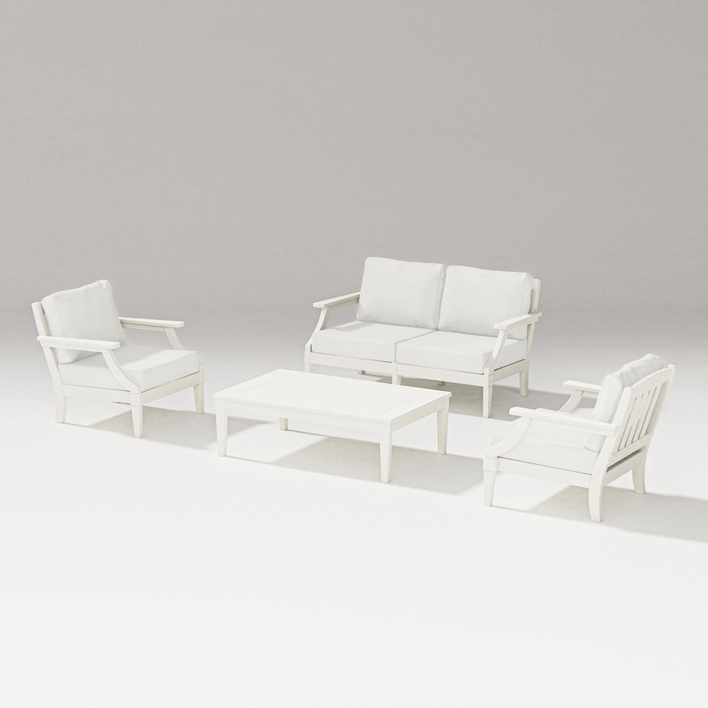 Estate Lounge 4-Piece Loveseat Set Retreat Home Furniture