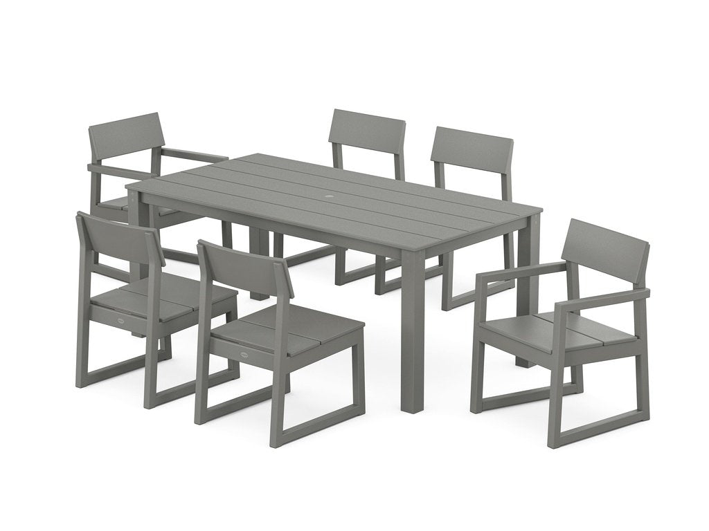 EDGE 7-Piece Parsons Dining Set Photo