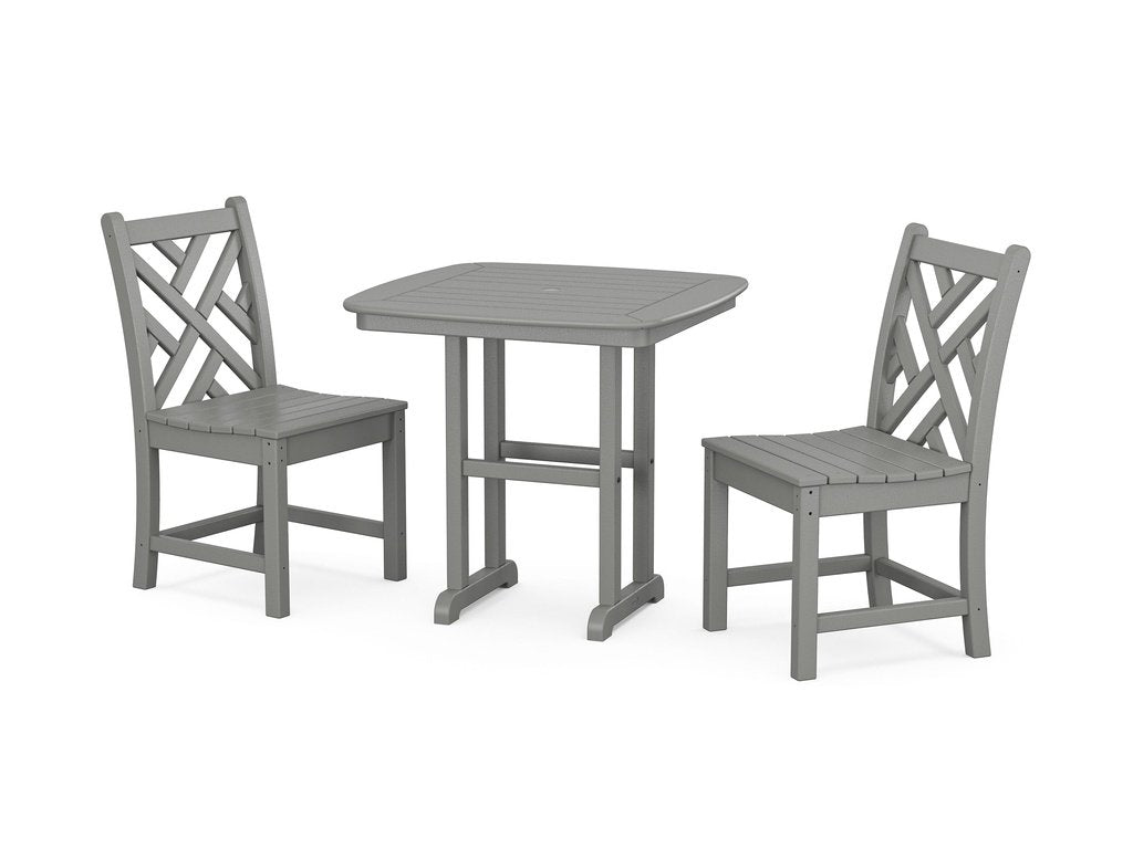 Chippendale Side Chair 3-Piece Dining Set Photo
