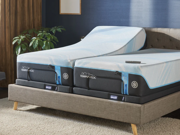 【まさちん】TEMPUR ERGO SMART ダブルベッド140×200 TEMPUR ERGO SMART ダブルベッド140×200cm（テンピュールの