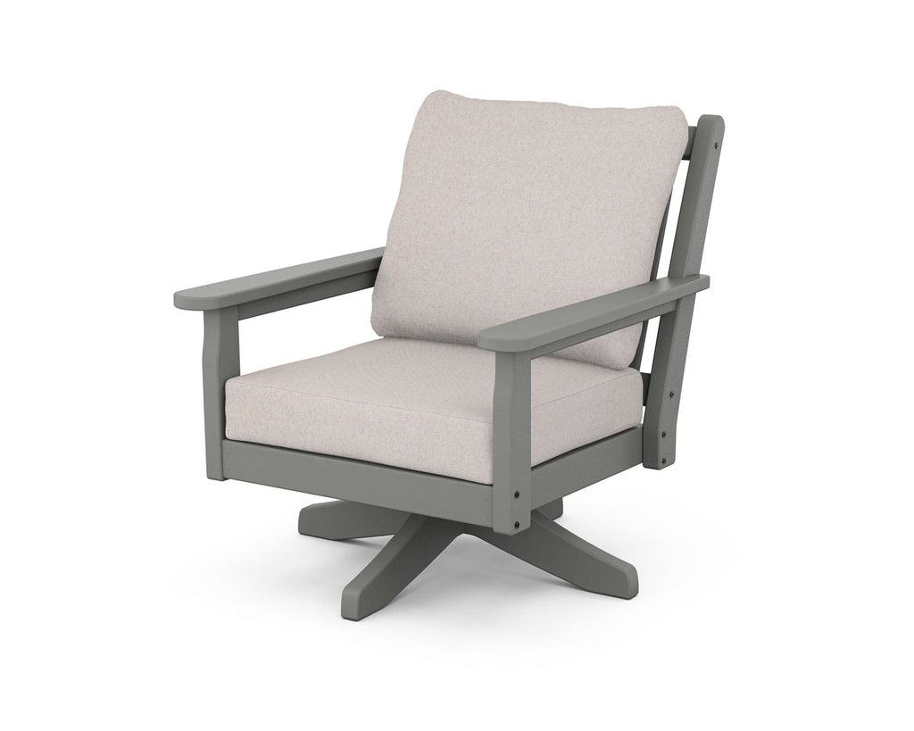 Chippendale Deep Seating Swivel Chair Retreat Home Furniture