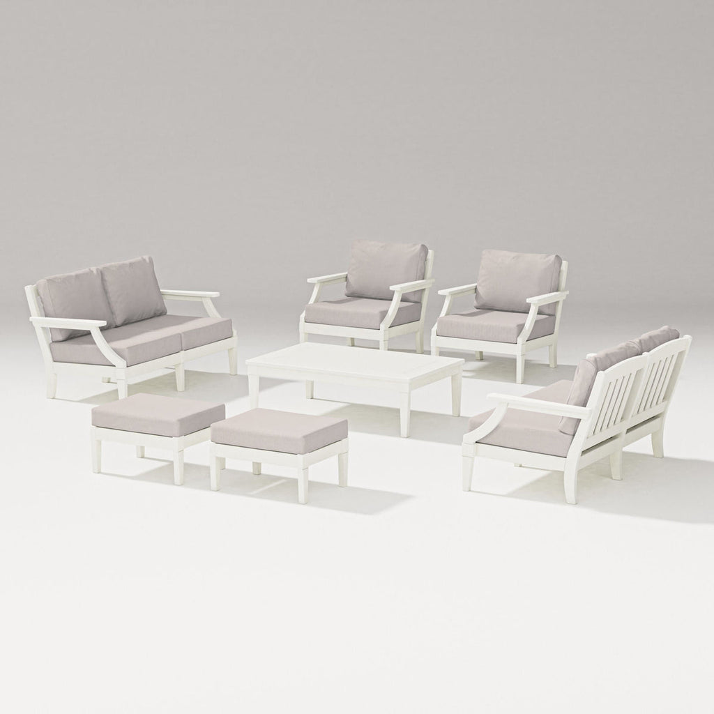 Estate 7-Piece Lounge Loveseat Set Retreat Home Furniture