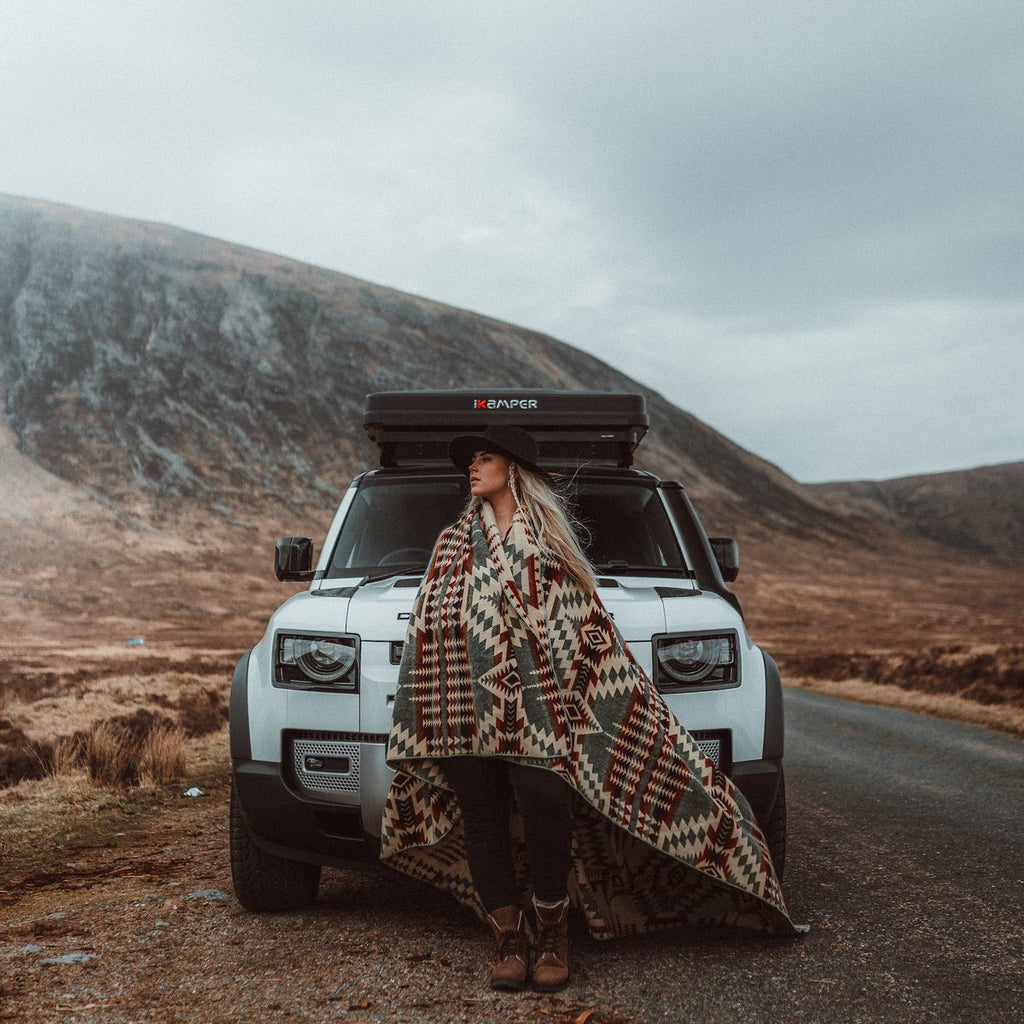 Secoya Throw Blanket - Mint - Retreat Home Furniture