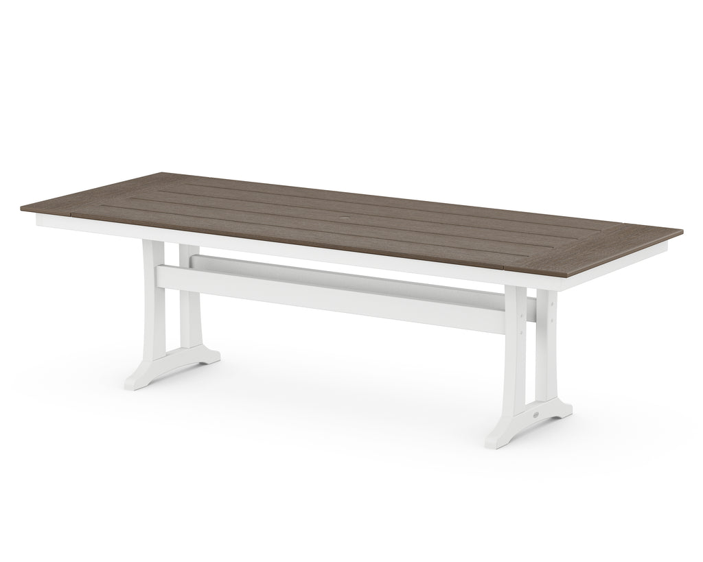Farmhouse Trestle 38" x 96" Dining Table | Select Accents Retreat Home Furniture