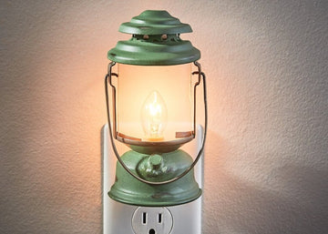 Green Camp Light Lantern - Retreat Home Furniture