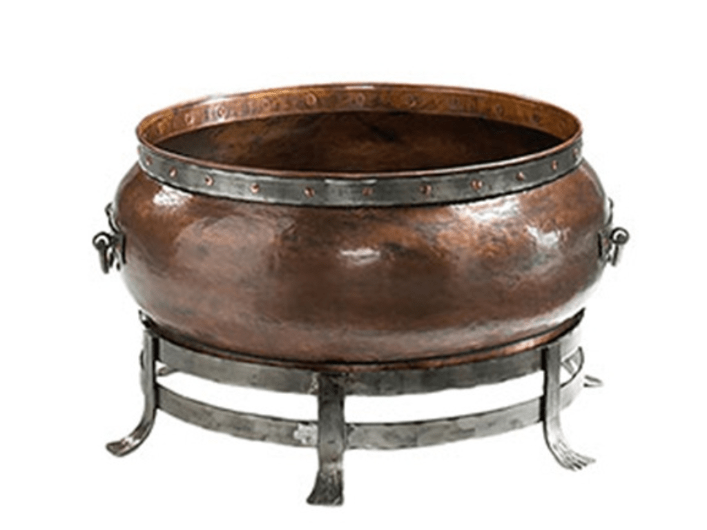 Round Blackstone Fire Pit