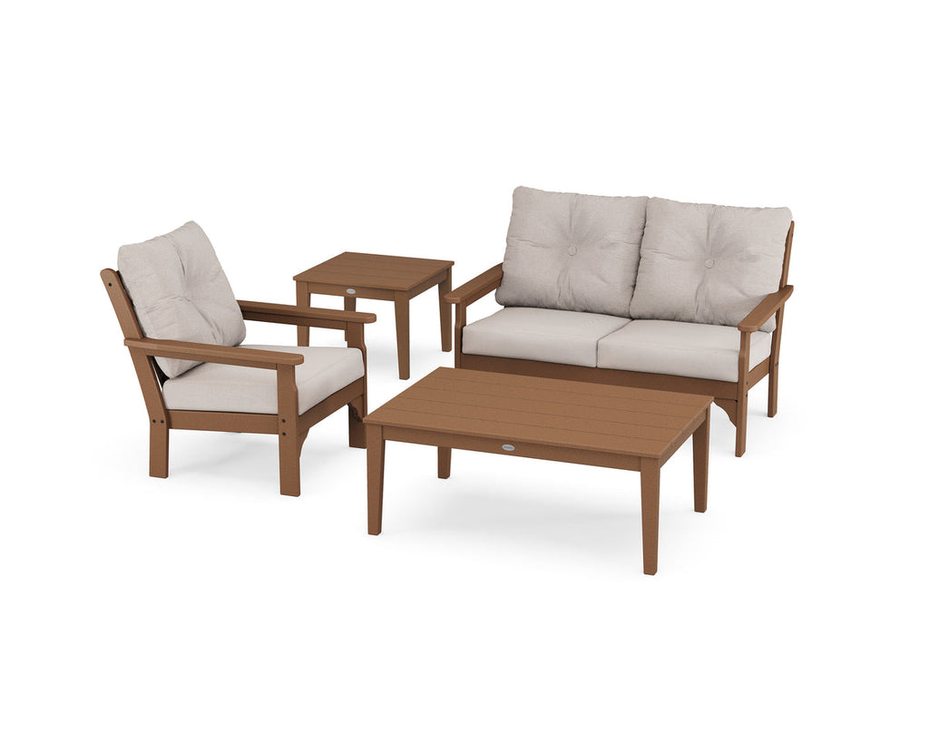Vineyard 4-Piece Deep Seating Set Retreat Home Furniture