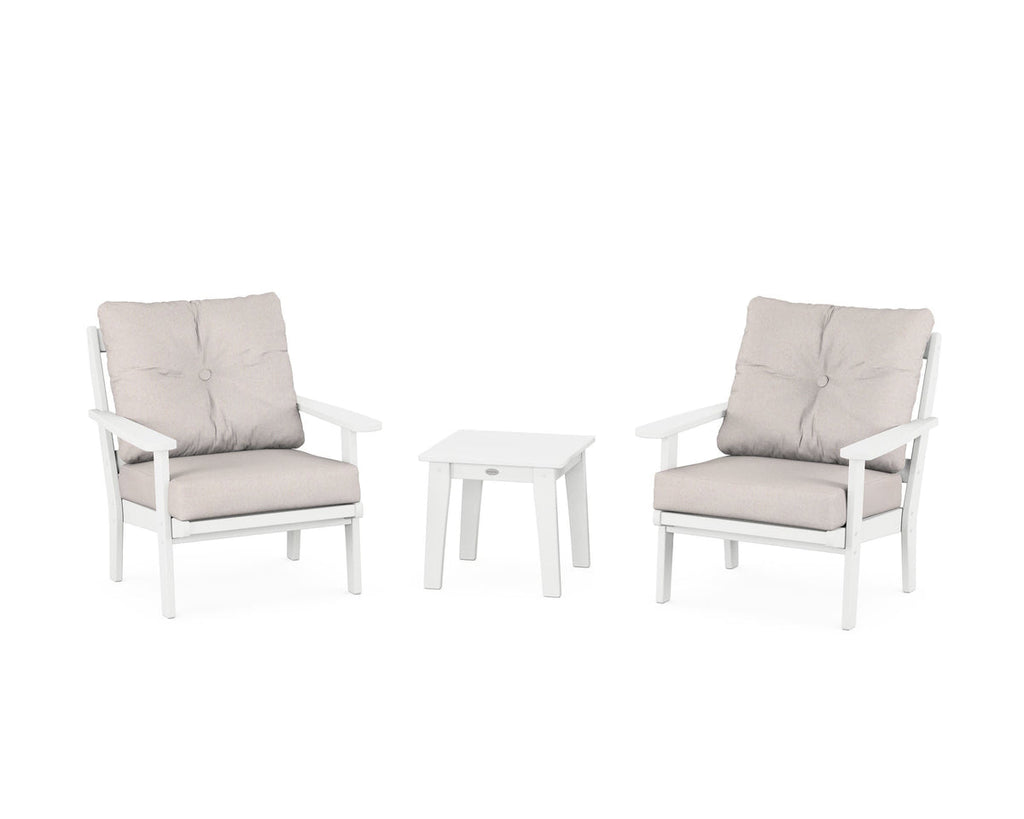 Mission 3-Piece Deep Seating Set Retreat Home Furniture