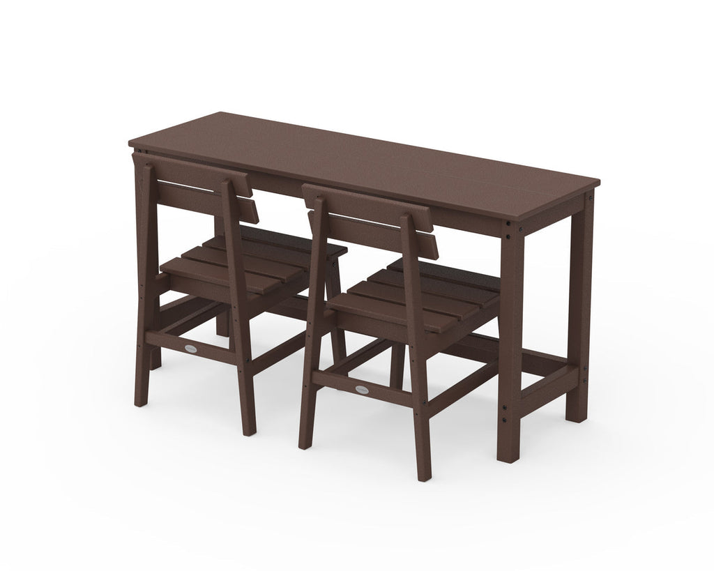 Modern Studio Plaza Chair 3-Piece Balcony Set Retreat Home Furniture