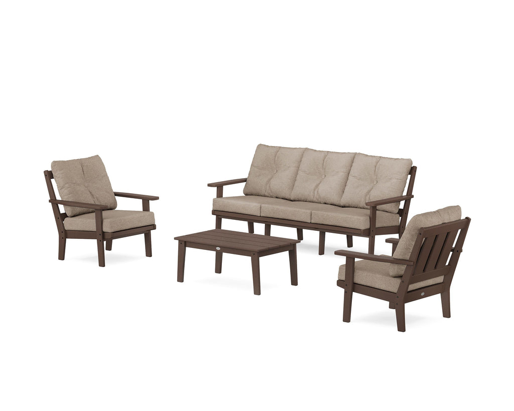 Oxford 4-Piece Deep Seating Set with Sofa Photo