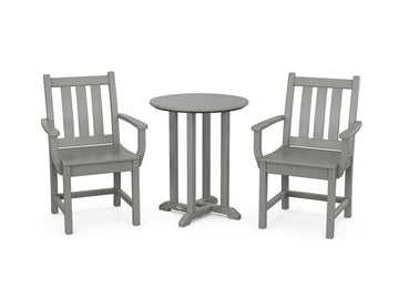 Traditional Garden 3-Piece Round Dining Set Photo